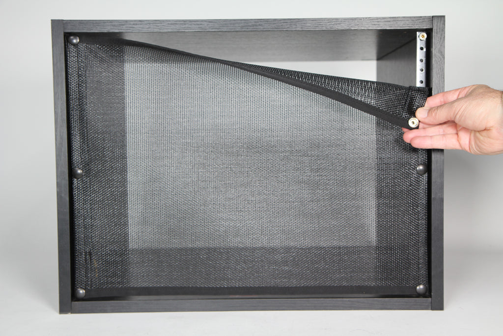 8U Venting Snap-On Rack Panel