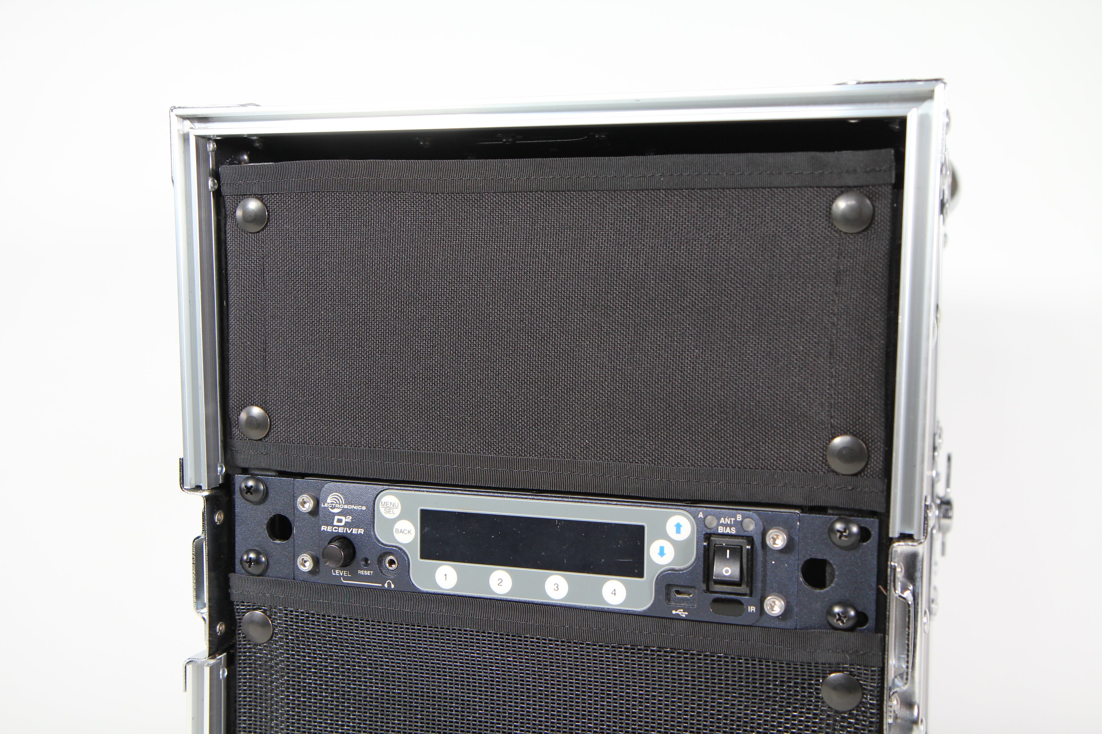 Half Rack 2U Snap-On Rack Panel Solid